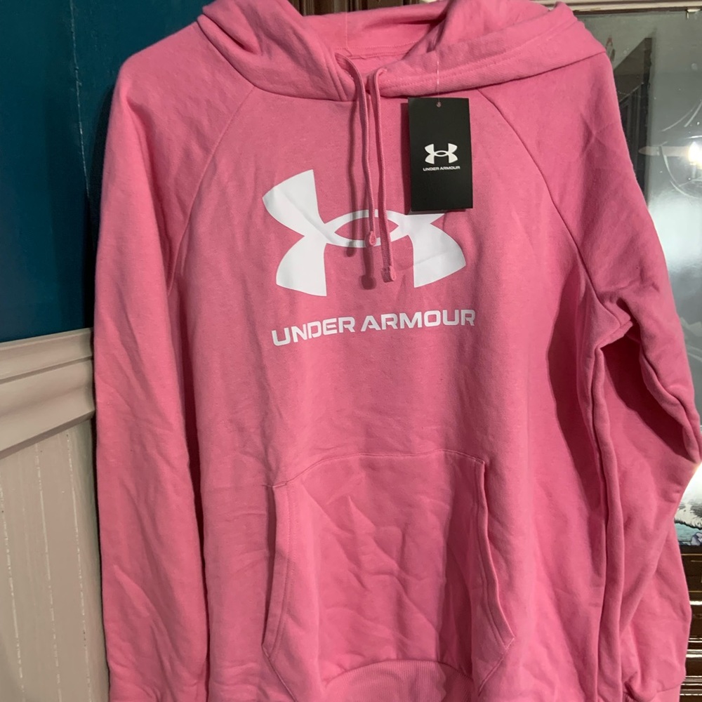 Bubble Gum Pink NWT Under Armour Sweatshirt